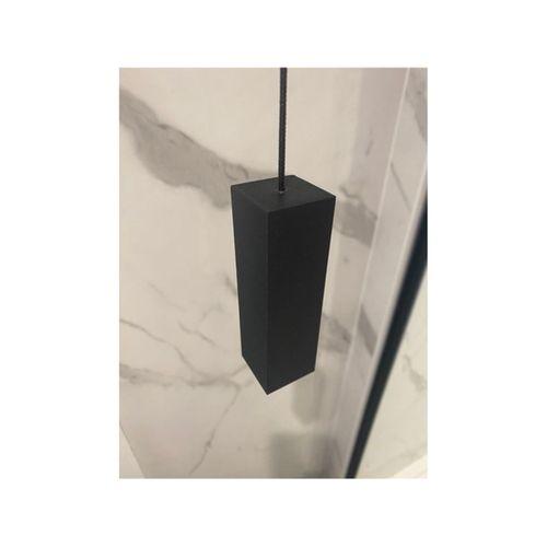 Kare Siyah Minimal Işık Çekme Kordonu Kolu (Bu ürün Sadece Plastik parçadır - Almadan Önce Soru Sorabilirsiniz)