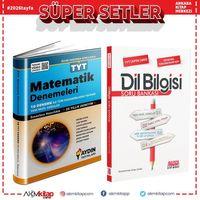 Aydın Yayınları TYT Matematik 10 Deneme ve AKM Dil Bilgisi Soru Bankası Seti 2 Kitap