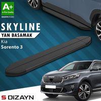 S-Dizayn Kia Sorento 3 Skyline Siyah Yan Basamak 183 Cm 2014-2020 A+ Kalite