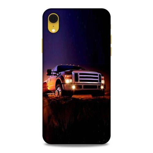 Lopard Apple iPhone XR Uyumlu Kılıf PickUpX (31) TPU Kılıf Siyah Gün Batımı