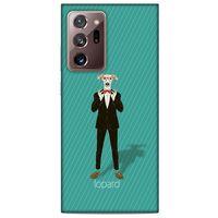 Samsung Galaxy Note 20 Ultra Kılıf FunnyMaX (12) Koruyucu Silikon Turkuaz Köpek
