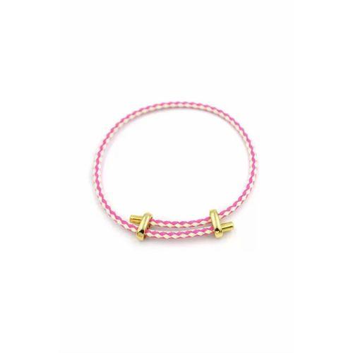 İp Bileklik - Fuşya