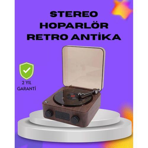 Dekoratif Gece Işıklı Bluetooth Hoparlör – Saatli Tasarım