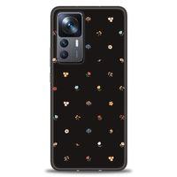 Xiaomi Mi 12T Pro Kılıf HD Baskılı Kılıf - Flower + Tam Ekran Koruyucu