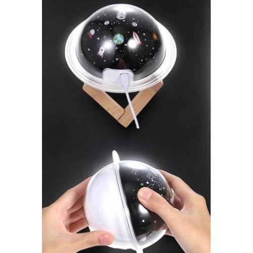 Hava Nemlendirici Projeksiyon Görünümlü Usb Bağlantılı Aromaterapi