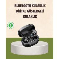 Led Ekranlı Şarjlı Kablosuz Kulak İçi Kulaklık