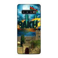 Samsung Galaxy S10 Uyumlu Kılıf Azarbaijan (50) Shockproof Kılıf Bakü Simgeler
