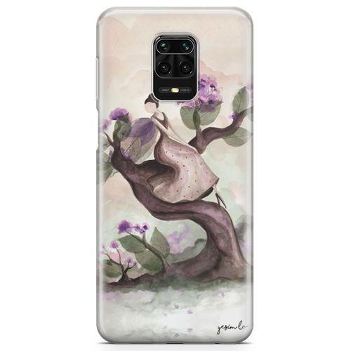 Xiaomi Redmi Note 9 Pro Kılıf Tepeden Bakış Arka Kapak Koruma Desenli Full Koruyucu