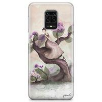 Xiaomi Redmi Note 9 Pro Kılıf Tepeden Bakış Arka Kapak Koruma Desenli Full Koruyucu