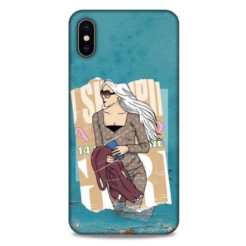 Sokak Modası 49 Apple iPhone XS Max Kılıf Desenli Silikon