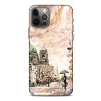 Cityx (10) Apple iPhone 12 Pro Kılıf Silikon Kapak Desenli