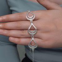 Gümüş Ay Dansı Telkari Kadın Bileklik