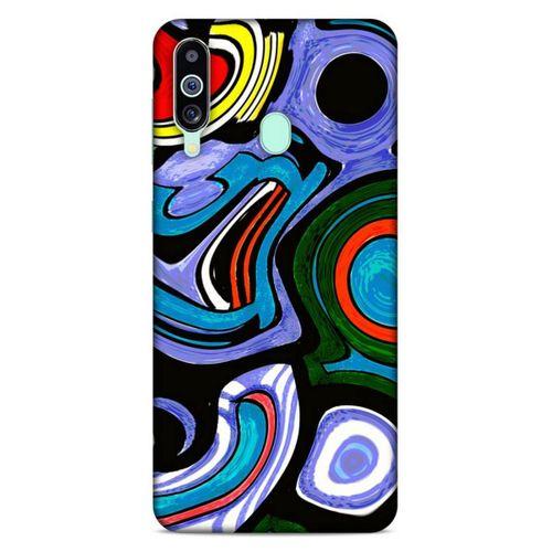 Lopard Samsung Galaxy M40 Uyumlu Kılıf Soyut Sanat (25) Baskılı Antişok Kapak