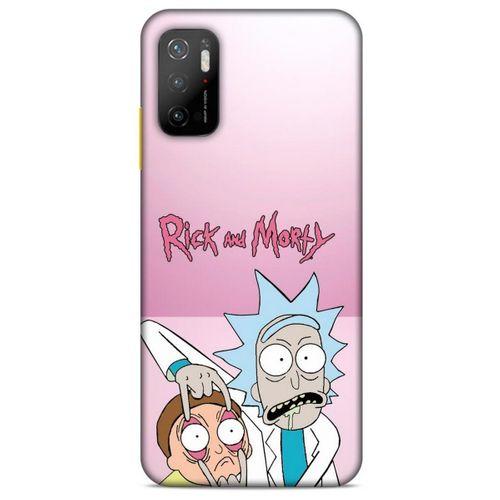 Xiaomi Poco M3 Pro Uyumlu Kılıf Rick And Morty (14) Lansman Kılıf Scary Terry