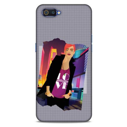 Sokak Modası 52 Oppo Realme C2 Kılıf Desenli Silikon