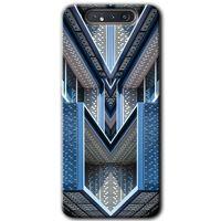 Potkal Hediye Fabrikası Samsung Galaxy A80 HD Baskılı Kılıf + 9D Tam Ekran Koruyucu - Retro Building