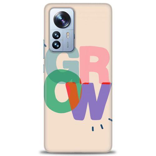 Xiaomi Poco X5 Pro Kılıf HD Baskılı Kılıf - Grow + Tam Ekran Koruyucu