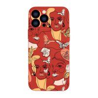 iPhone 13 Pro Uyumlu Line Style  Desenli Kamera Lens Korumalı Darbe Emici Silikonlu Lansman Kılıf