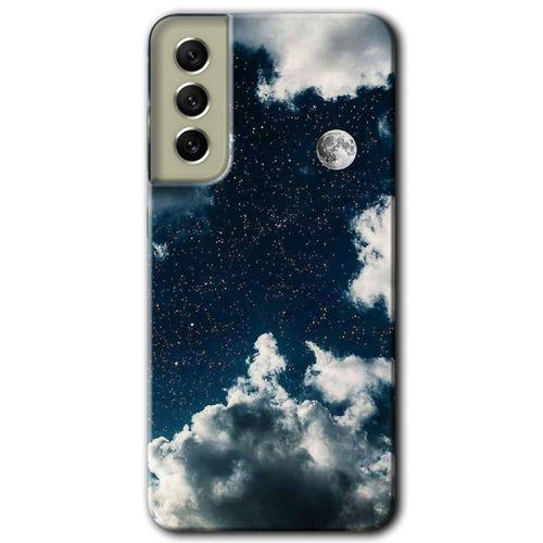 Samsung Galaxy S21 FE Kılıf Baskılı Kapak - Gece Gökyüzü +Tam Ekran Koruyucu