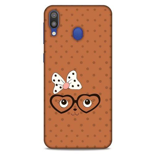 Lopard Samsung Galaxy M20 Uyumlu Kılıf Kediler (11) Tam Koruma Gözlük Yüz