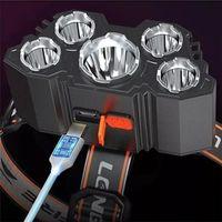 150W 5 LED Ultra Güçlü Kafa Lambası