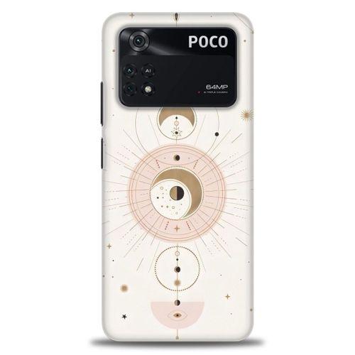Xiaomi Poco M4 Pro 4G Kılıf HD Baskılı Kılıf - Evren + Tam Ekran Koruyucu