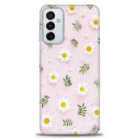 Samsung Galaxy M23 Kılıf HD Baskılı Kılıf - Papatyalar + Tam Ekran Koruyucu