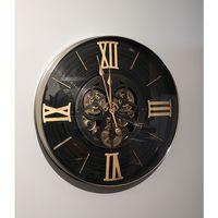 Özel Tasarım Metal Çarklı Duvar Saati