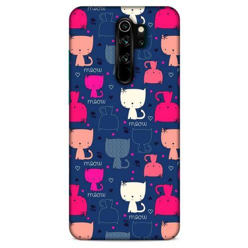 Lopard Xiaomi Redmi Note 8 Pro Uyumlu Kılıf Kediler (5) Koruma Kabı Miyav