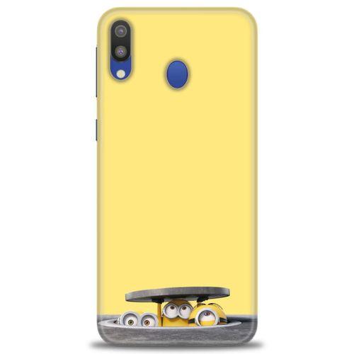 Samsung Galaxy A10S Kılıf HD Baskılı Kılıf - Lögar + Tam Ekran Koruyucu