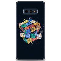Samsung Galaxy S10E Kılıf HD Baskılı Kılıf - Küplerdeki İnsanlar + Tam Ekran Koruyucu