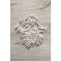 Dikmeli Sistem 75 adet Tül ve Perde Düğmesi Sağlam Korniş Halkası