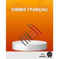 7’li Hassas Uçlu Cımbız Seti Antistatik Esd Kaplamalı Profesyonel