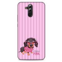 Animax Pembeci Köpek Huawei Mate 20 Lite Kılıf Desenli Silikon