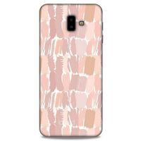 Samsung Galaxy J6 Plus Kılıf Pastel Renkler (18) Telefon Kılıfları Şeker Pembe