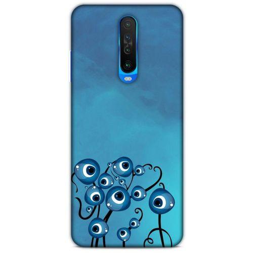 Nazarium (12) Desenli Silikon Kapak Xiaomi Redmi K30 Kılıf