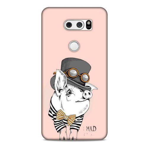 Animax Papyonlu Domuz LG K50S Kılıf Desenli Silikon