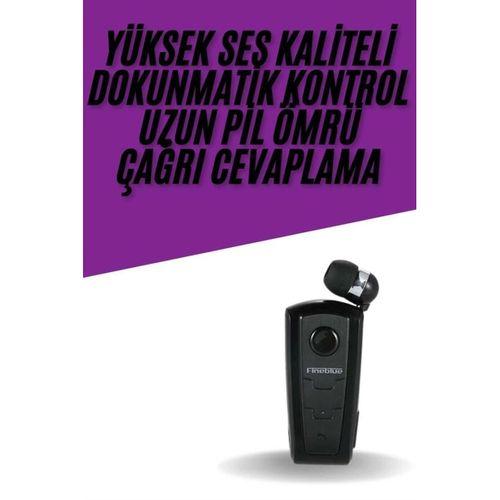 Yaka Kulaklığı Andorid Tüm Cep Telefonlarına Uyumlu Mikrofonlu Titreşimli Makaralı