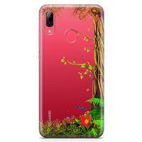 Huawei Y7 Prime 2019 Kılıf Paranormal Bahar Arka Kapak Koruma Desenli Full Koruyucu