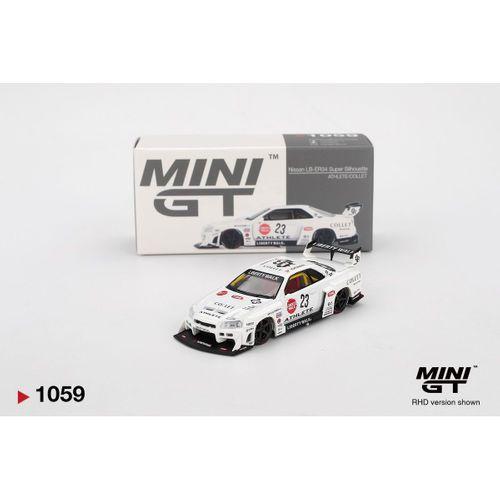 Mini GT Nissan LB-ER34 Super Silhouette ATHLETE/COLLET 1059