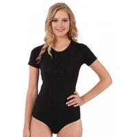 Bayan Kısa Kol Çıtçıtlı Body Siyah