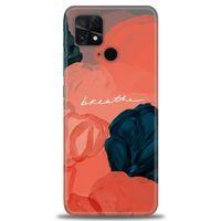 Xiaomi Poco C40 Kılıf HD Baskılı Kılıf - Breathe + Tam Ekran Koruyucu