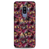 Samsung Galaxy S9 Plus Uyumlu Kılıf Pembe Delisi (10) Full Koruma Kılıfı Çiçek