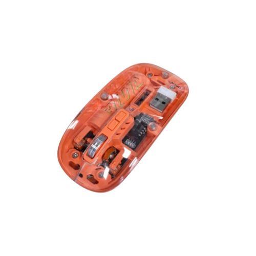 Şeffaf Kablosuz Mouse Bluetooth Bağlantılı Sessiz Tıklama Yeni Nesil
