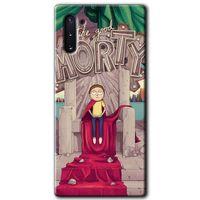 Galaxy Note 10 Kılıf HD Desen Baskılı Arka Kapak - Morty + Kırılmaz Cam