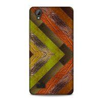 Vestel Venüs V5 Kılıf Patchwork (10) Full Koruma Kılıfı Yeşil Turuncu