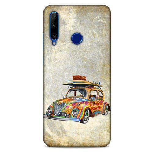 Retro (36) Desen Glitter Kılıf Renkli Huawei Y6P Kılıf