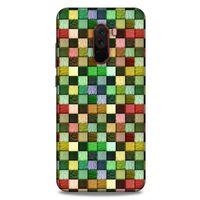 Xiaomi Pocophone F1 Kılıf Patchwork (50) Shockproof Kılıf Karışık Renkli