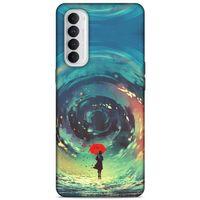 Lopard Oppo Reno 4 Pro Uyumlu Kılıf Manipülasyon ☻ (32) Soft Silikon Kılıf Desenli