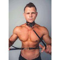 Seksi Erkek  Deri Tasma Takım - Brfm53